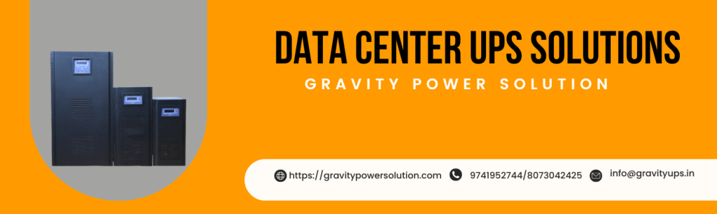 Data center UPS rental solutions by Gravity Power Solution for reliable power backup support.