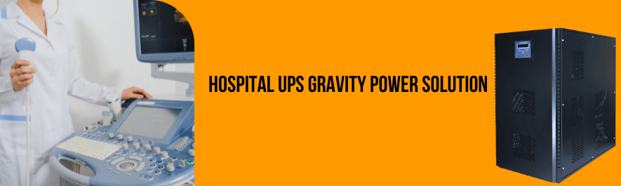 "Online UPS system by Gravity Power Solution ensuring uninterrupted power in a hospital"