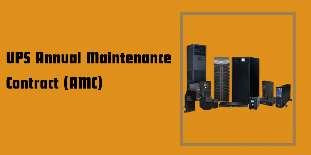 UPS Annual Maintenance Contract (AMC)