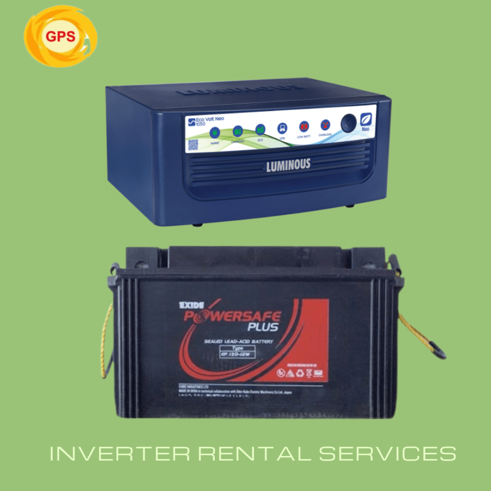 Affordable Ups battery rental services in Koramangala bangalore 5 Inverter With Battery on Rental In Koramangala