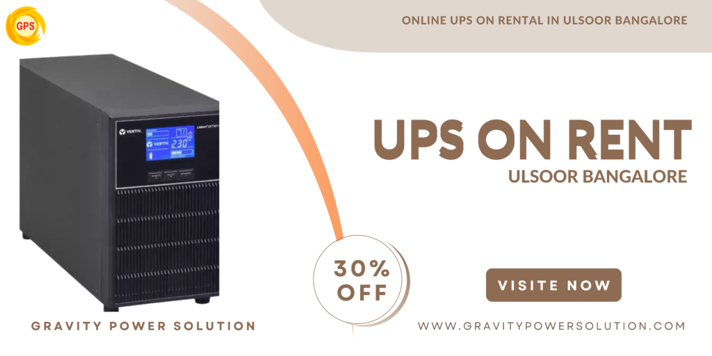 "Premium Ups Battery Rental Services in Ulsoor Bangalore – Your Trusted Power Solution Partner" 2 Online UPS on Rental in Ulsoor Bangalore