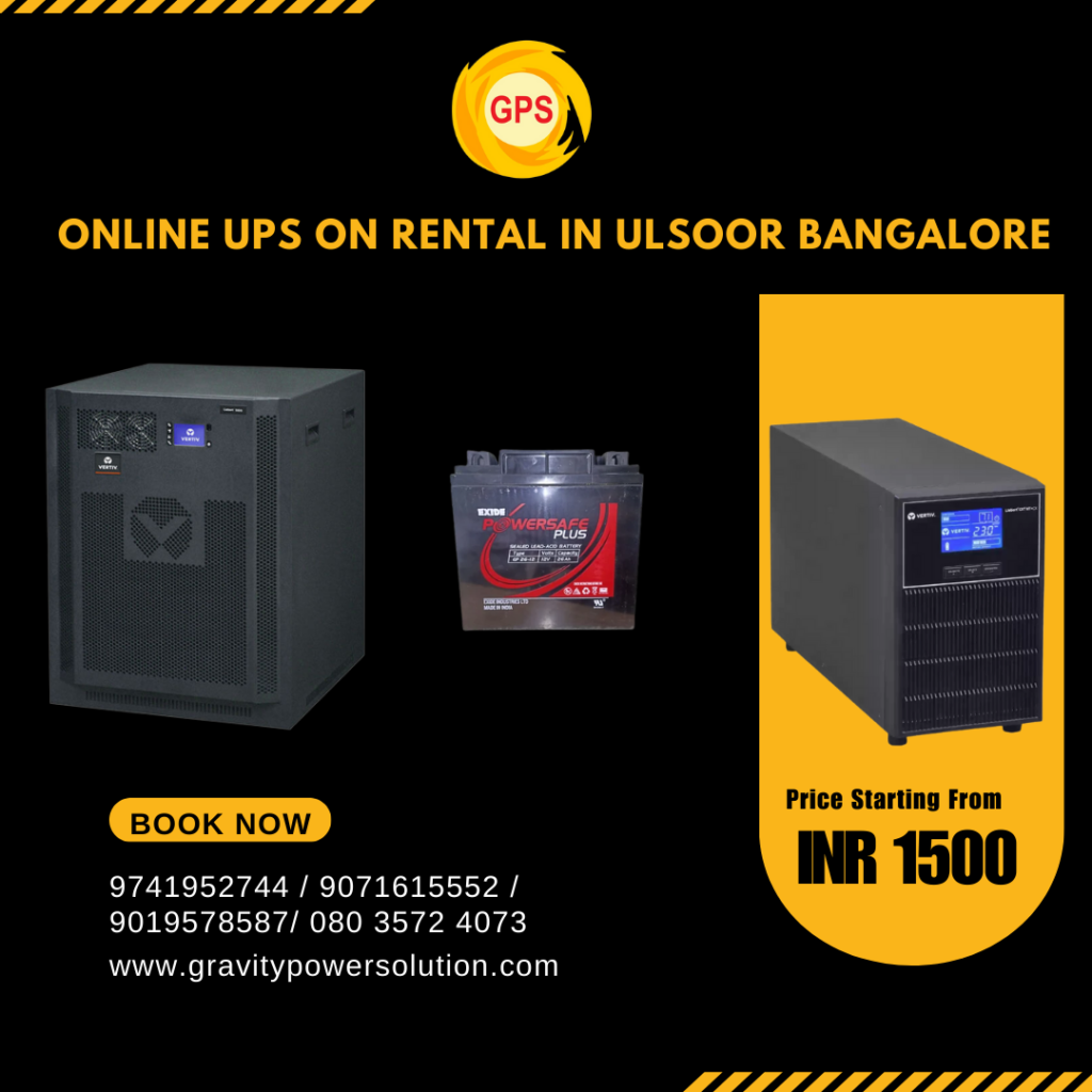 No 1Reliable UPS Battery Rental Services in Ulsoor - Gravity