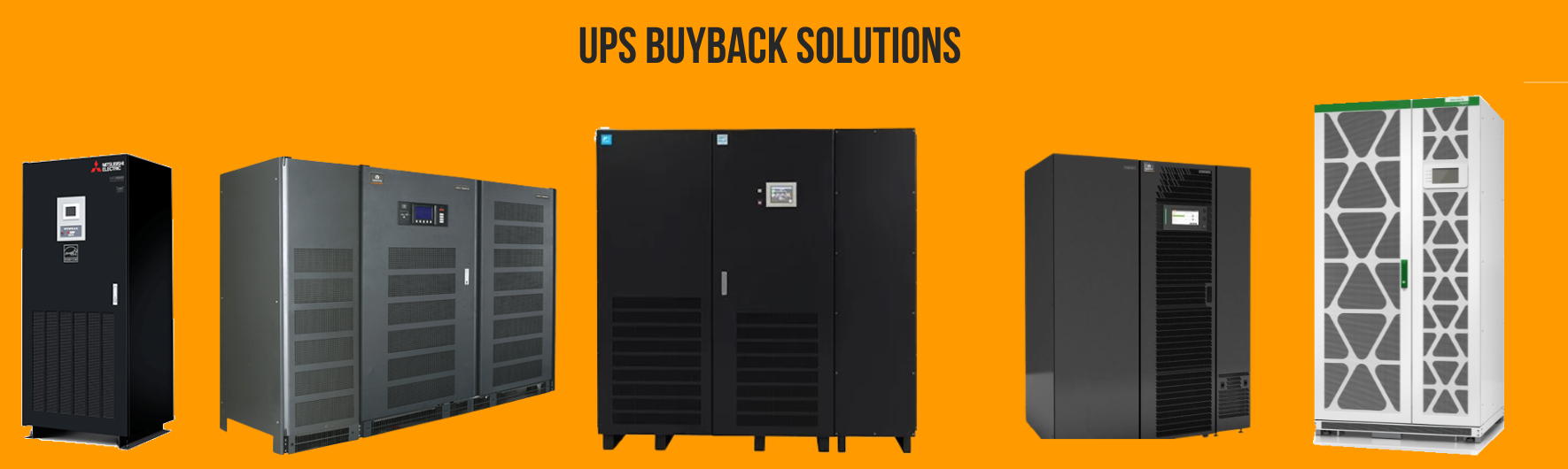 UPS buyback and exchange services for old online UPS systems