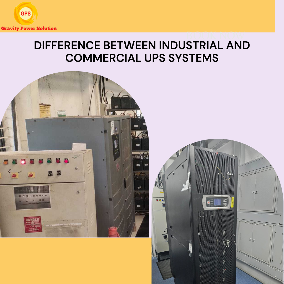 Difference Between Industrial and Commercial UPS Systems