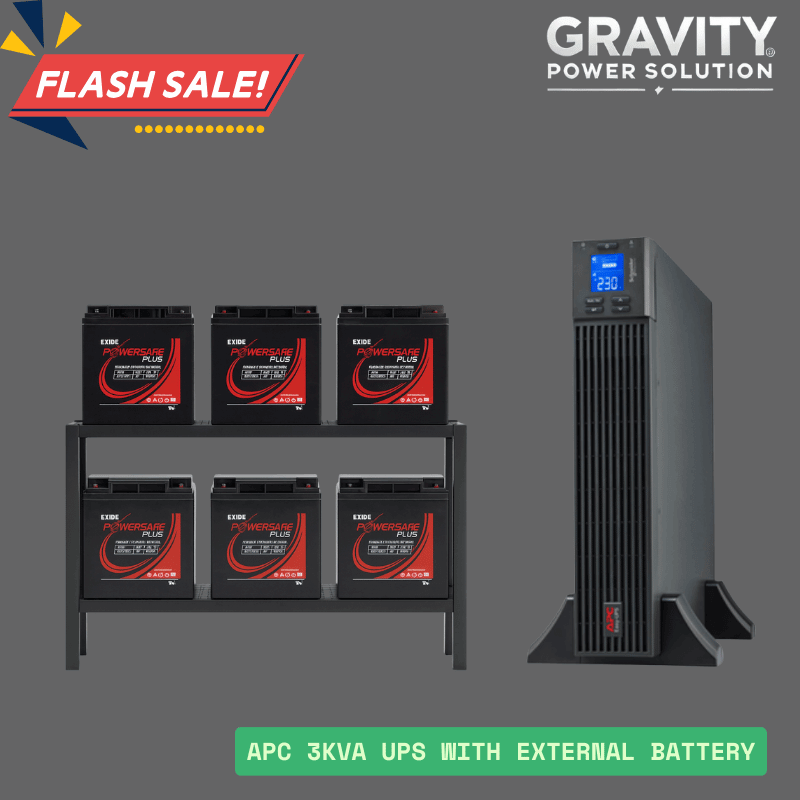 apc 3kva ups with external battery