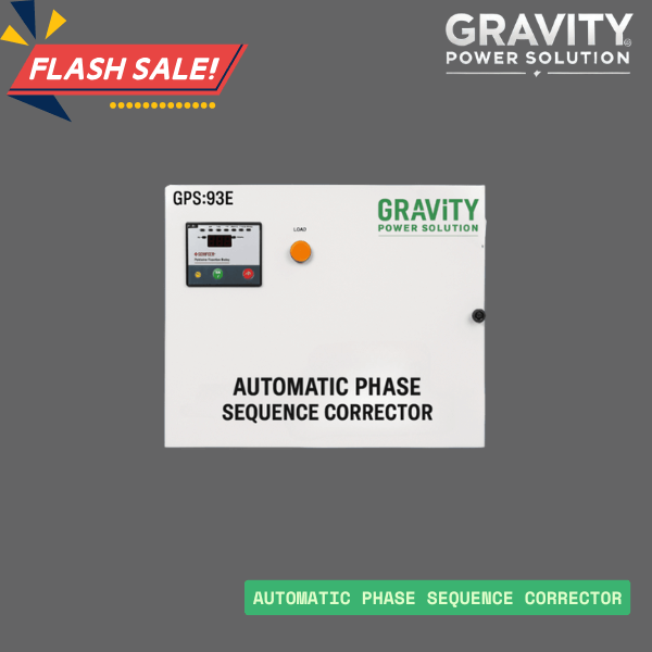 Automatic Phase Sequence Corrector for industrial and commercial power systems – Gravity Power Solution