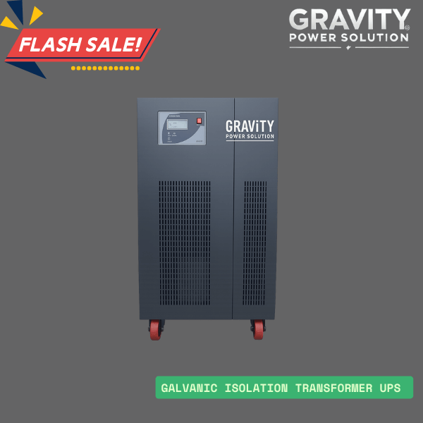 Galvanic isolation transformer UPS – Gravity Power Solution
