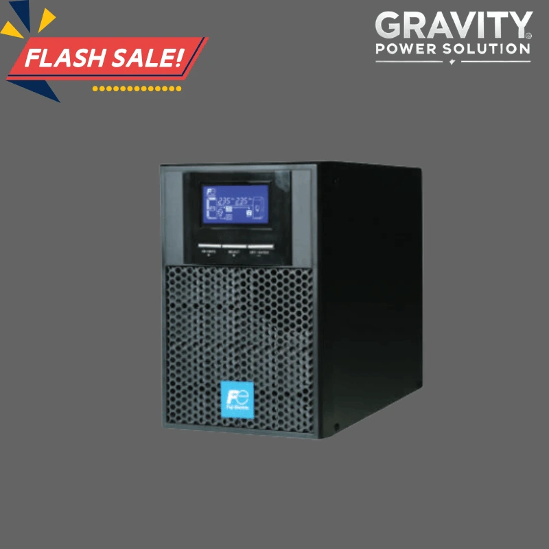 Fuji Electric Finch PW 6kVA online UPS with 26Ah battery backup for server rooms, networking equipment and industrial power protection