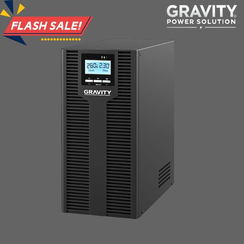 GPS 6kVA Online UPS with 26Ah battery backup system for server rooms, IT infrastructure and industrial power protection