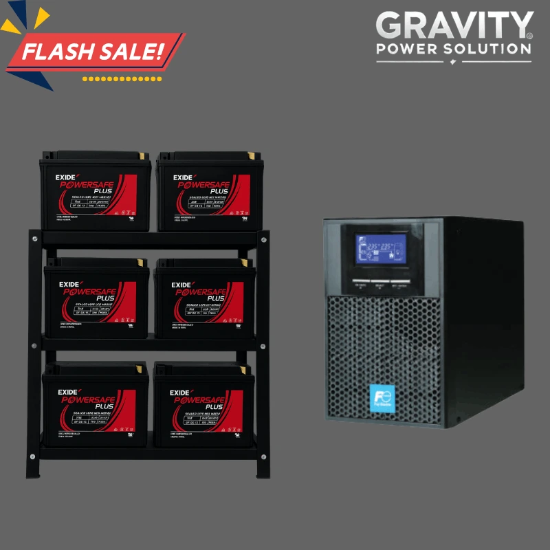 Fuji Electric Finch PW 6kVA online UPS with 42Ah battery bank power backup system for server rooms, networking equipment and industrial IT infrastructure