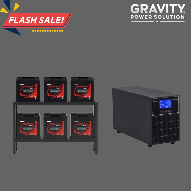 Vertiv Liebert GXT MTX+ 6kVA online UPS with 42Ah external battery bank for server rooms, data centers and IT infrastructure power backup